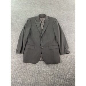 Brooks Brothers Suit Jacket 42 R Gray Wool Solid Maidson Estrato Trabaldo Togna